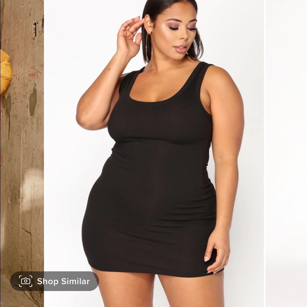 Fashion Nova dress “one of the boys” (plus)